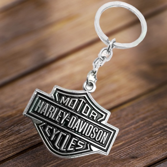 Harley Davidson Keychain Keyring Holder Fob Backpack Pendant Charm Keepsake Gift - Picture 11 of 13